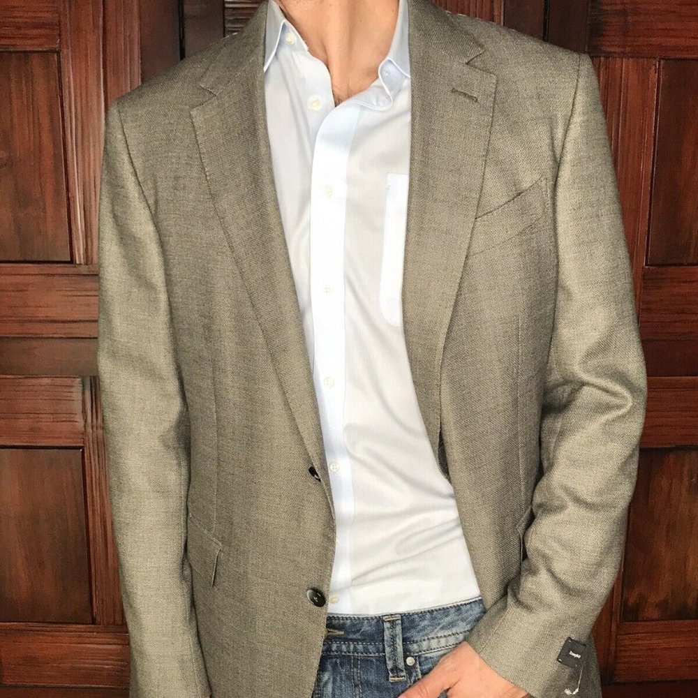 Ermenegildo Zegna Milano Easy Fit Sport Coat 46R